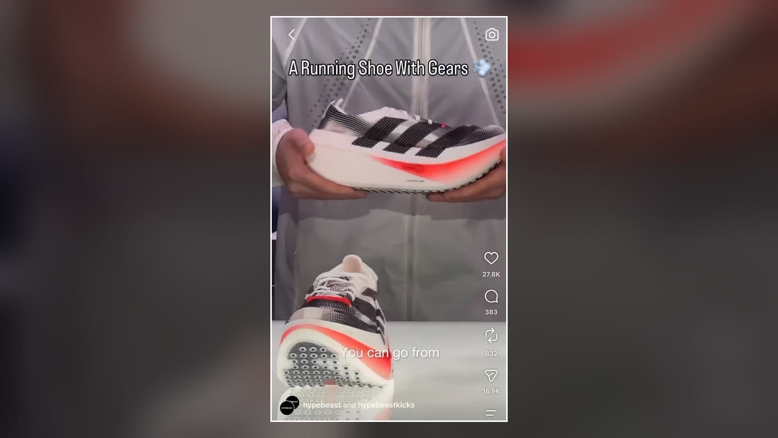 Adidas prueba una zapatilla con «cambios de marcha»: la espuma pasa de rígida a blanda desde el reloj