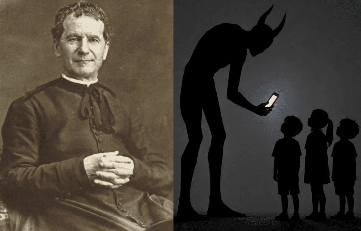 El sueño de Don Bosco de 1865 y su «linterna mágica»: la historia que se lee hoy como aviso sobre las pantallas