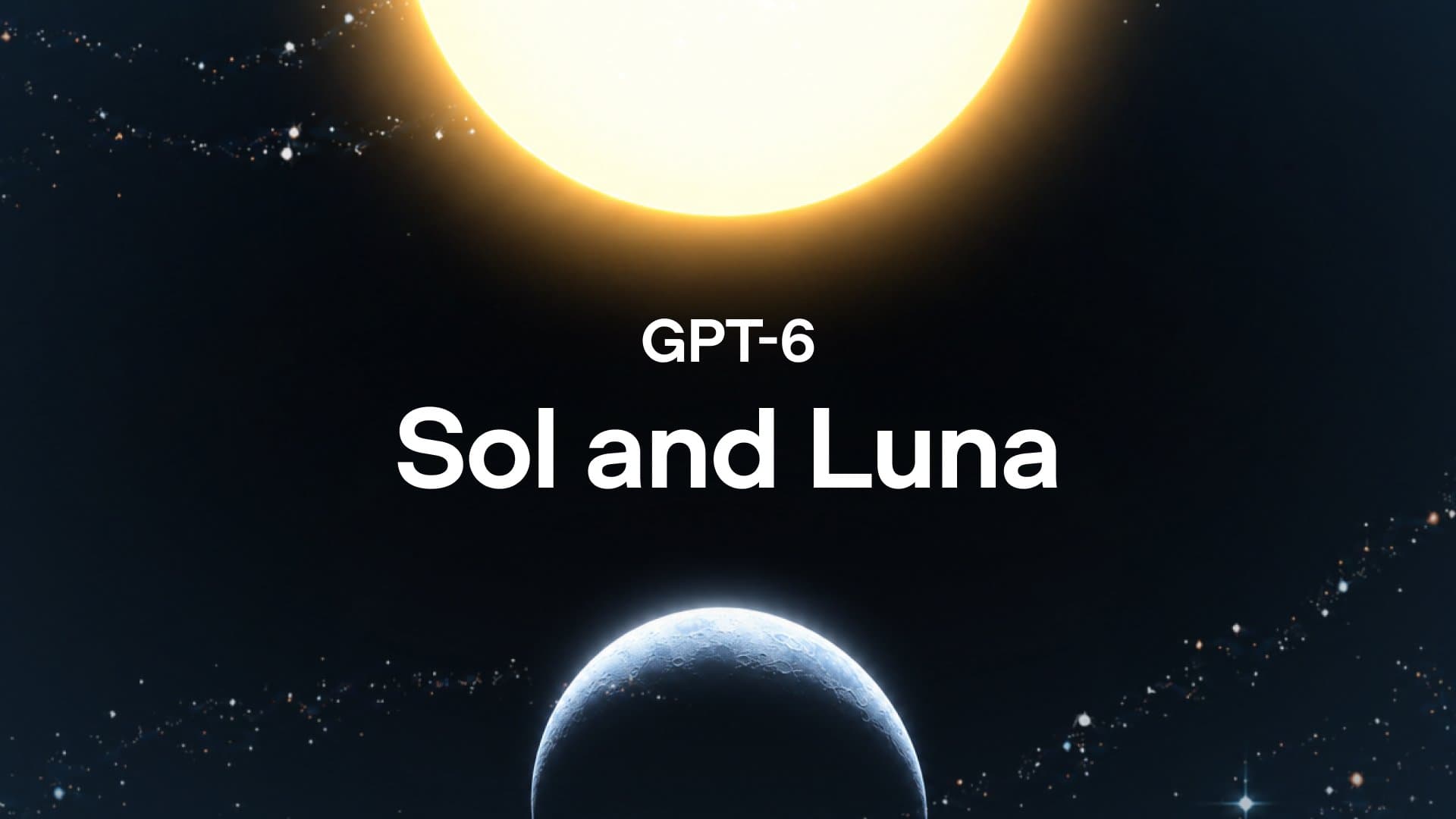 OpenAI suma GPT-6 Sol y GPT-6 Luna: más baratos y ya en ChatGPT y Codex