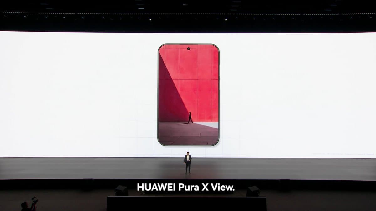 Huawei Pura X View: el primer móvil de formato ancho que también es consola