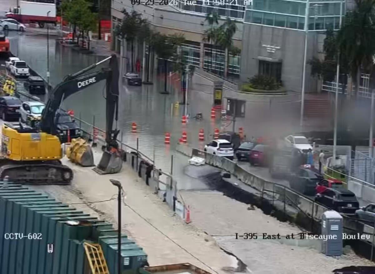 Miami se inunda con cada lluvia: el desagüe que no llega al ritmo de los rascacielos